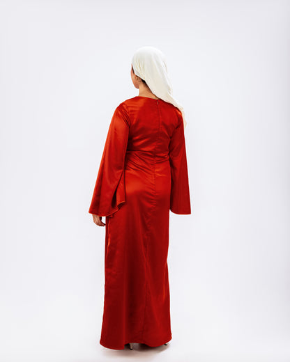 Red Maxi Dress AMARA