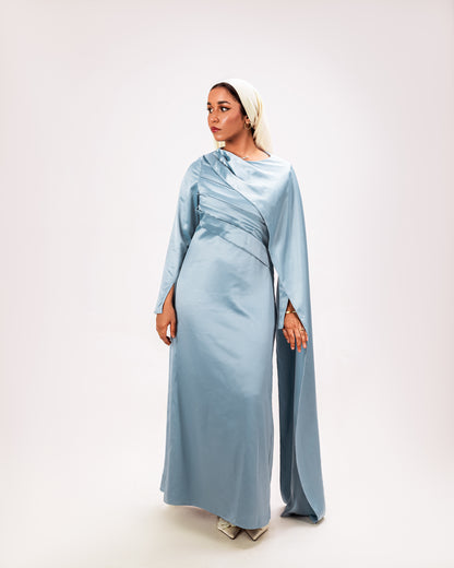 Baby Blue Maxi Dress Alayna