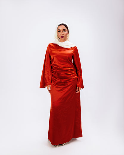 Red Maxi Dress AMARA