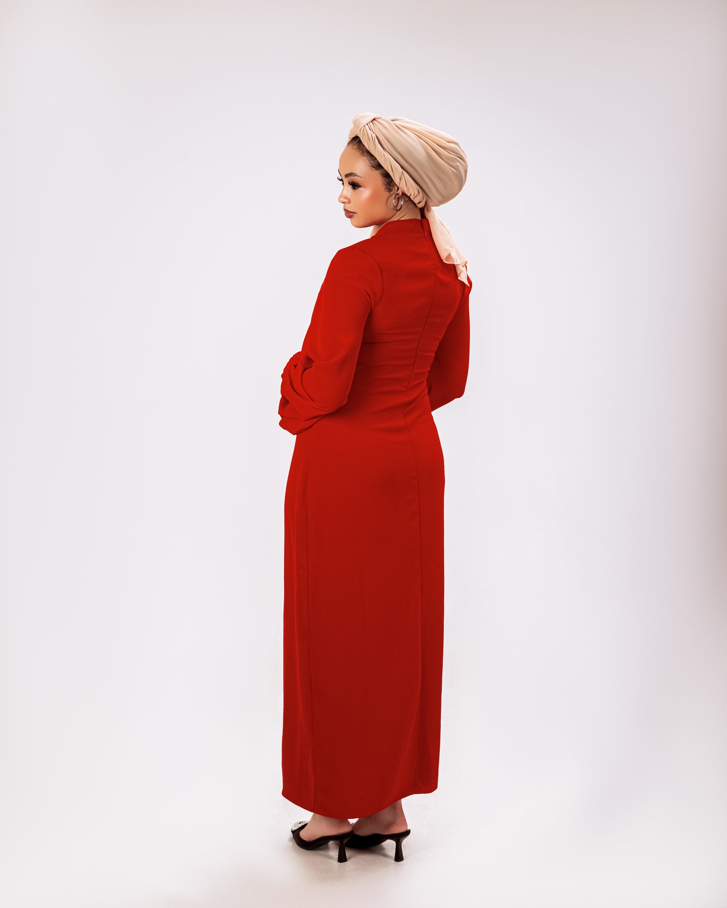 Red Maxi Dress AMAYA