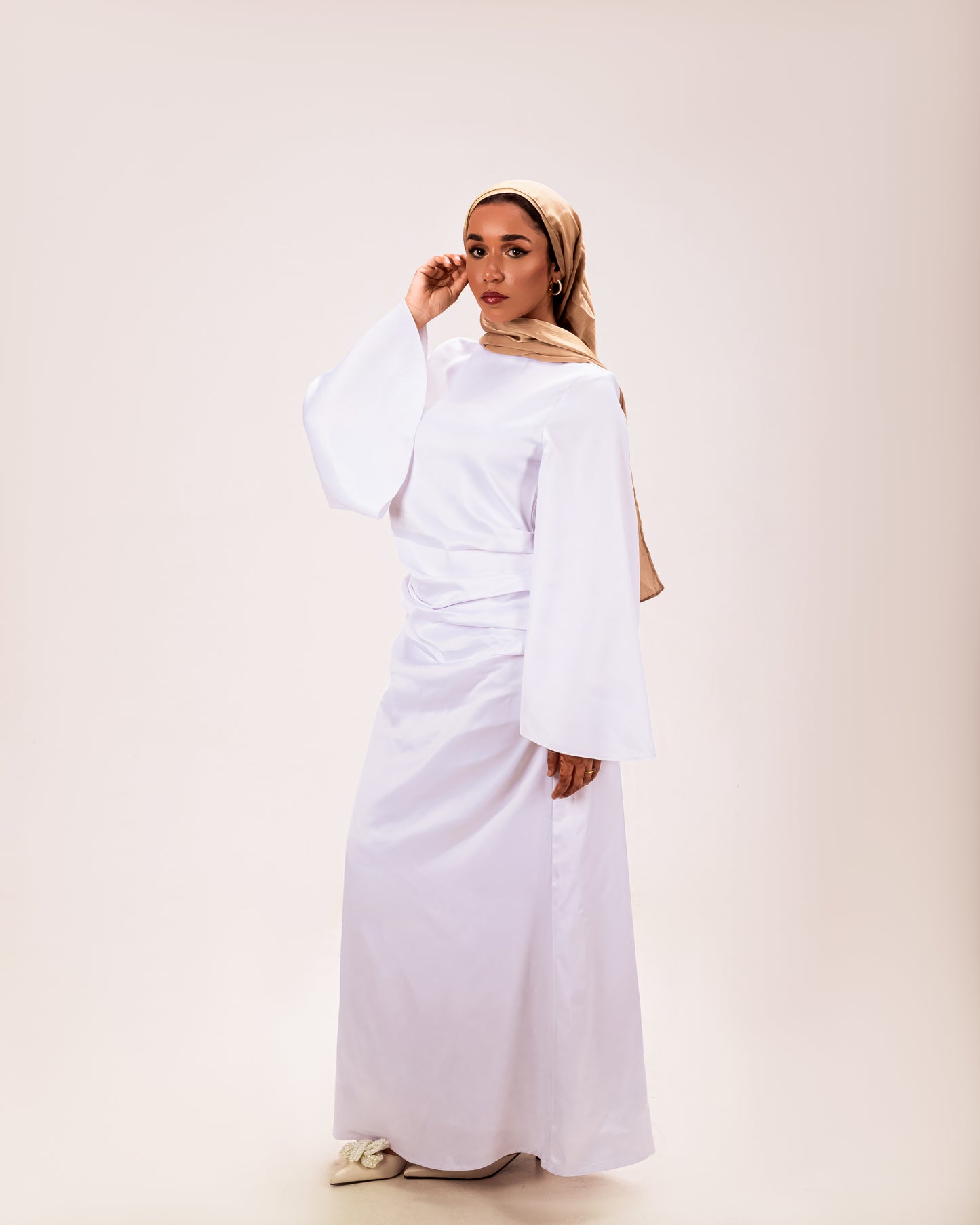 White Maxi Dress AMARA