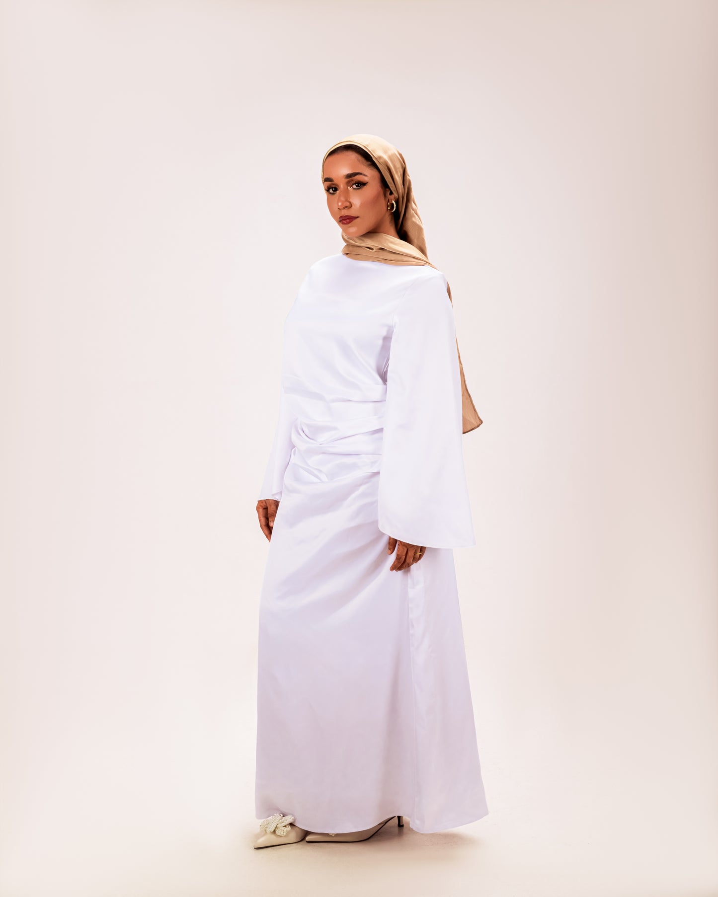 White Maxi Dress AMARA