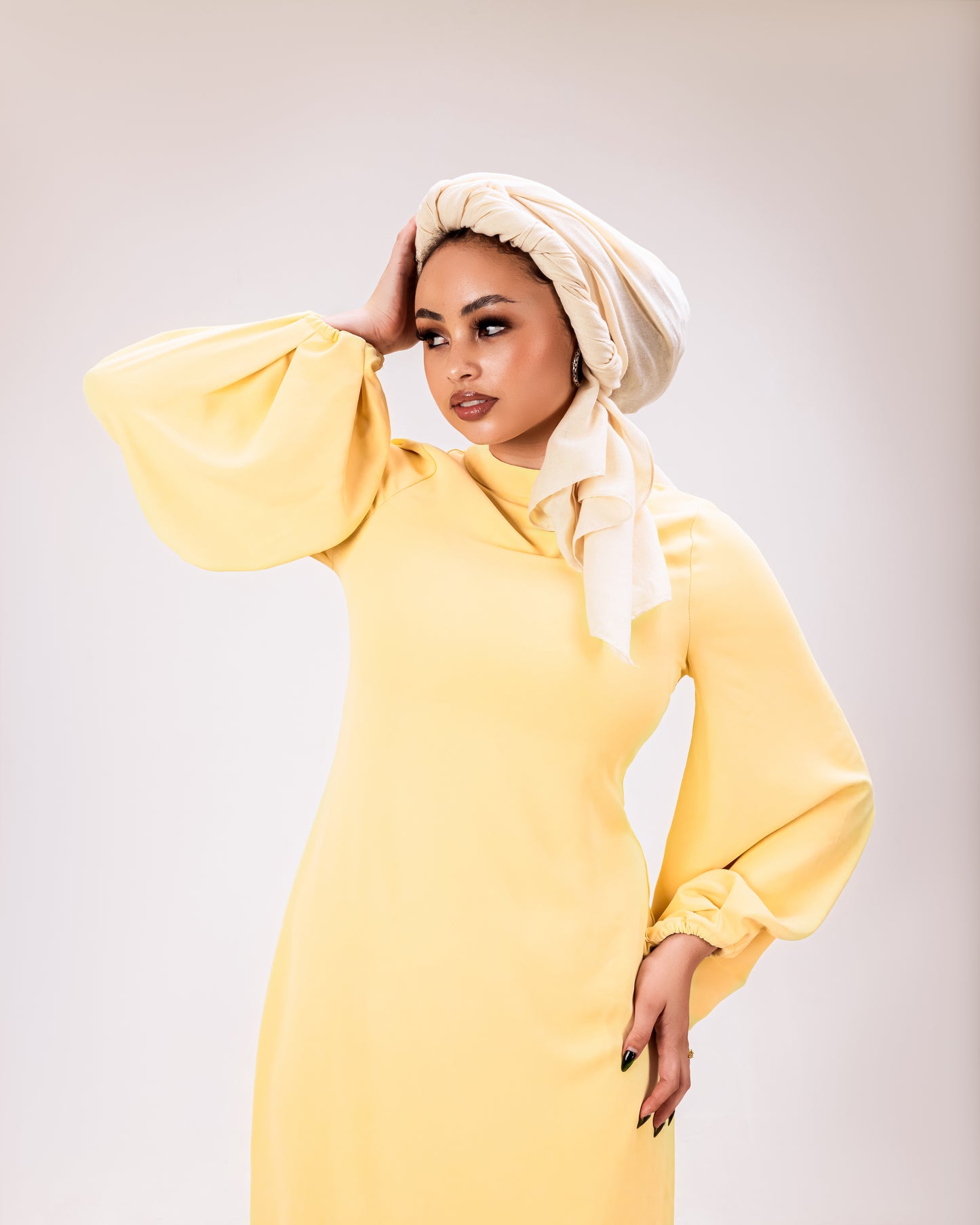 Yellow Maxi Dress AMAYA