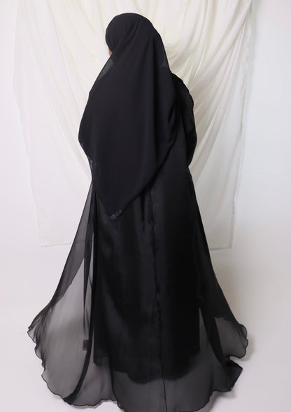 LEYLAH Black Abaya Set