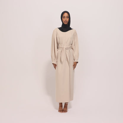 Beige Maxi Dress ANISA | Maxi Dress ANISA | Anisamodest