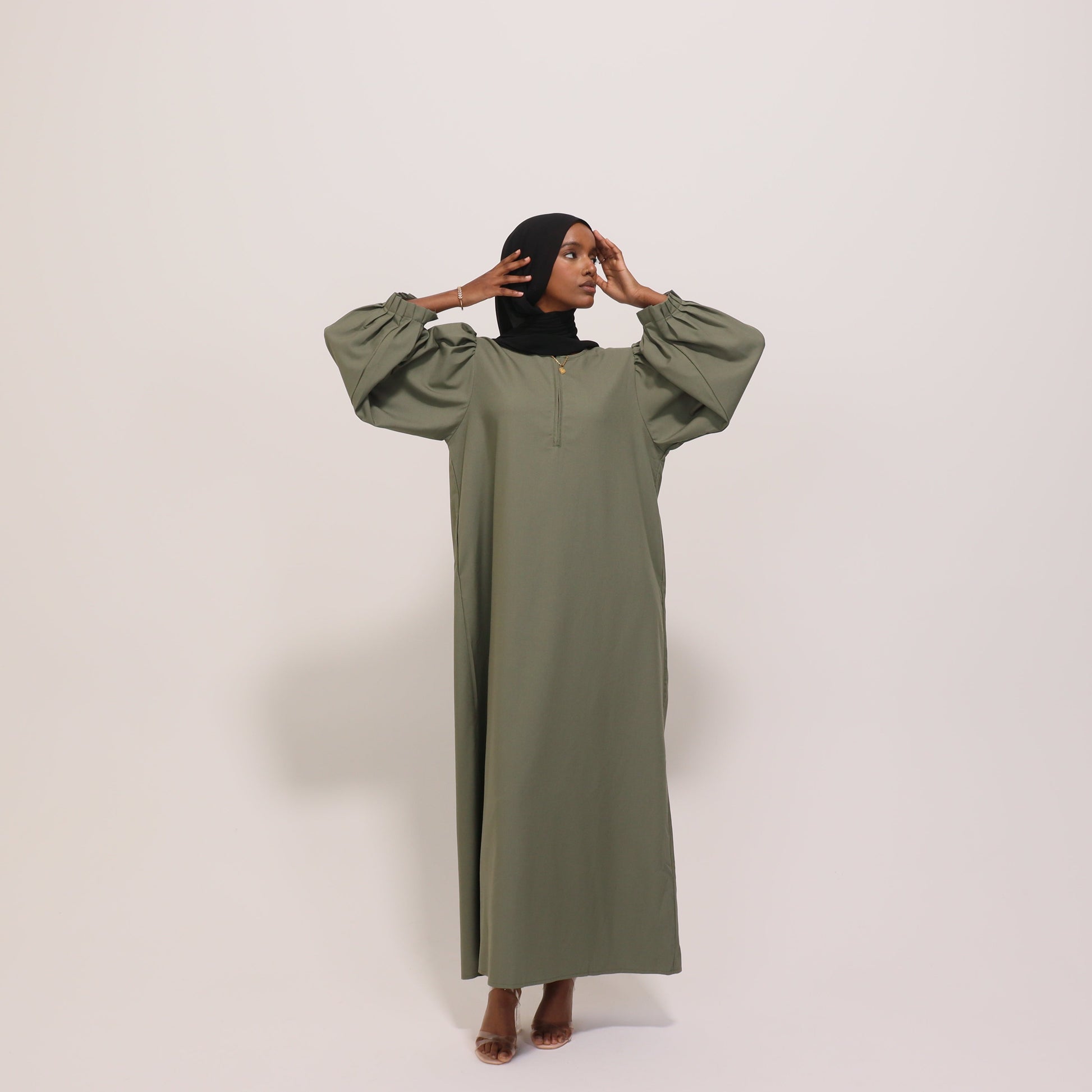 Green Maxi Dress ANISA | Maxi Dress ANISA | Anisamodest